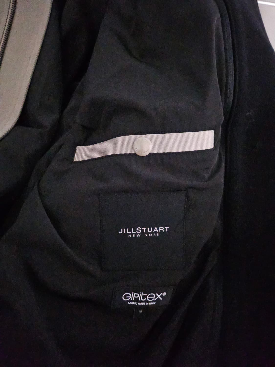 [거의 새것] 질스튜어트 뉴욕 후드 패널 MA-1 항공점퍼 자켓 M 상품이미지3