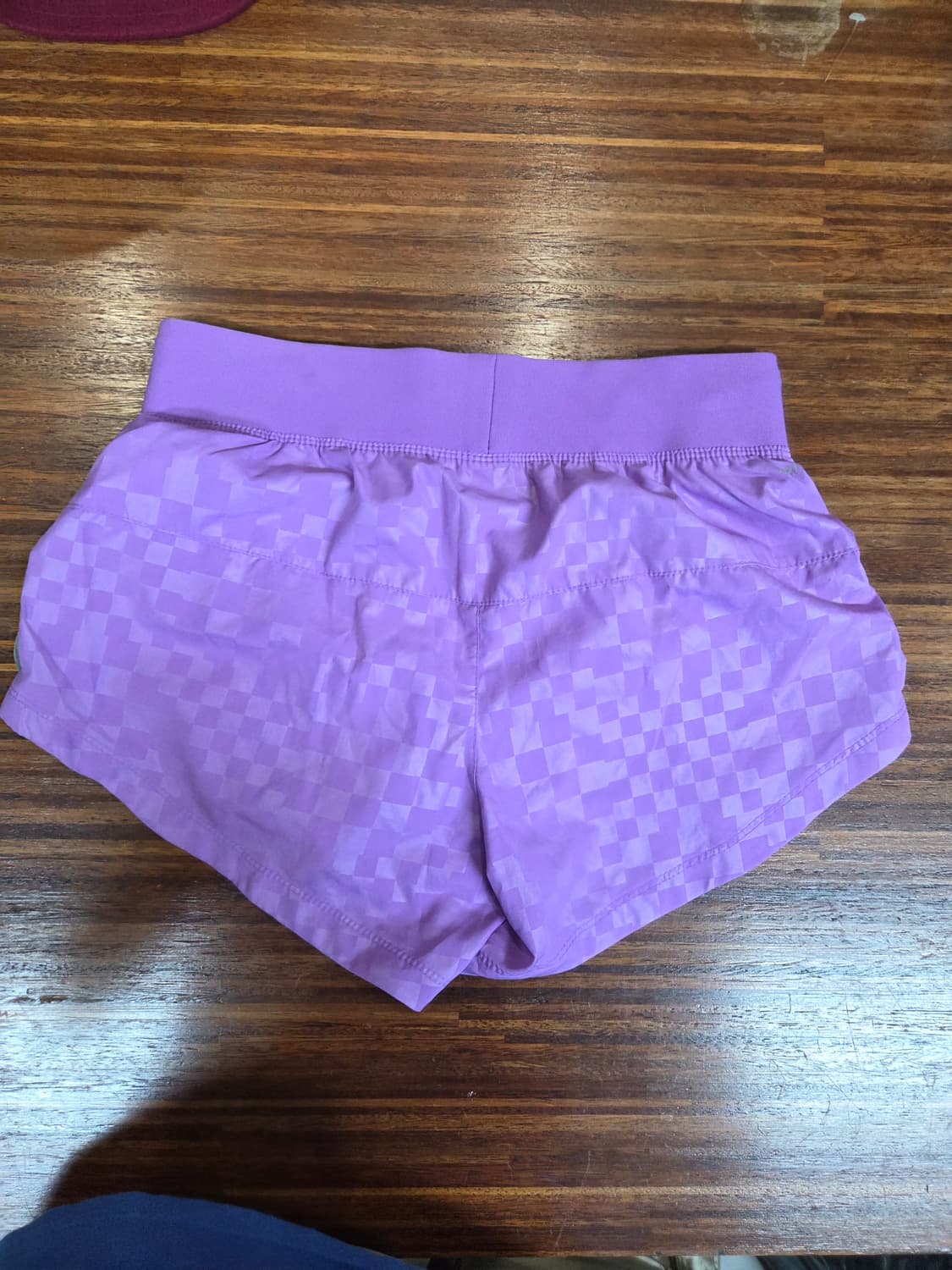 나이키 해외판 여성 체커보드 러닝 쇼츠반바지 xs 상품이미지2