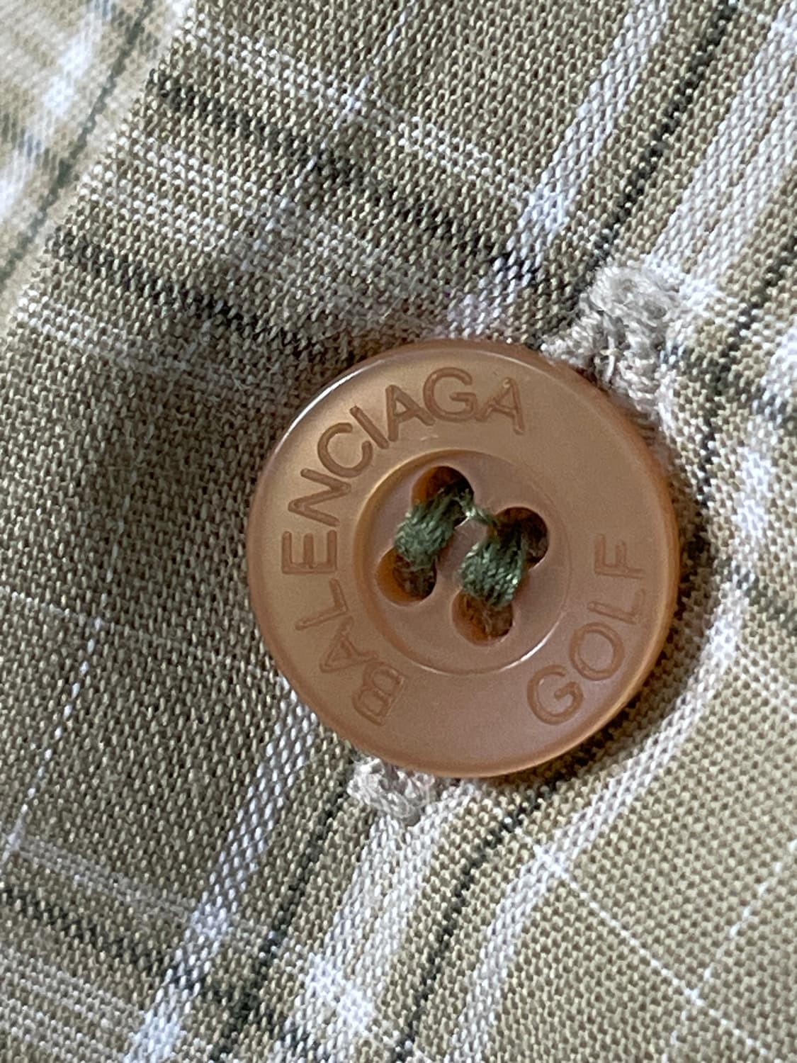 발렌시아가 로고플레이 체크 셔츠 상품이미지6