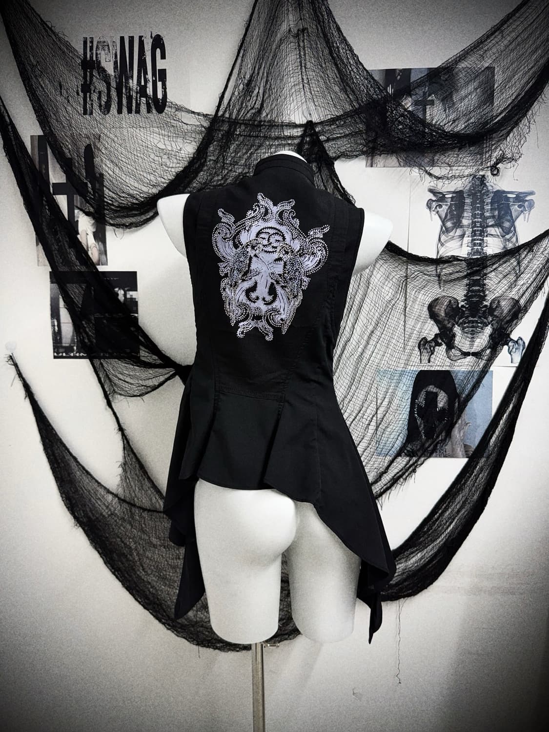 Egoist punk mood vest zipup 상품이미지1