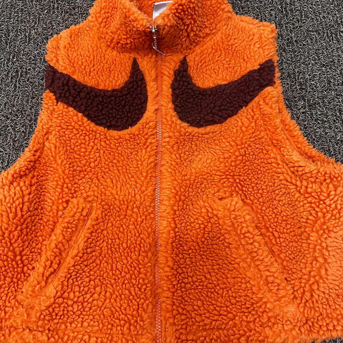 NIKE 나이키 뽀글이 털 후리스 베스트 조끼 자켓 M 상품이미지3