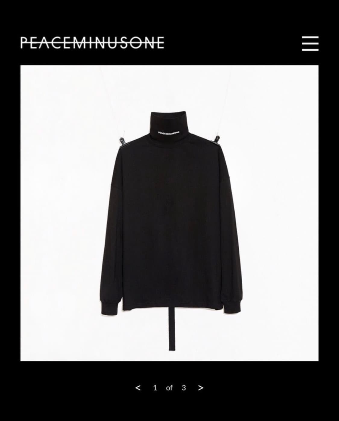 피스마이너스원 터틀넥 상품이미지2