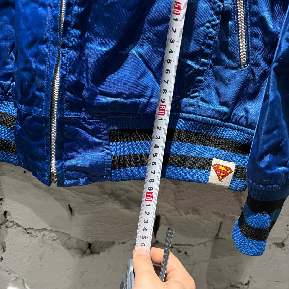 빈티지 슈퍼맨 바시티 봄버자켓 상품이미지7