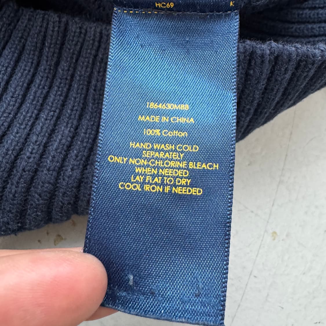 폴로 신형 포니 버튼 아노락 니트 상품이미지5