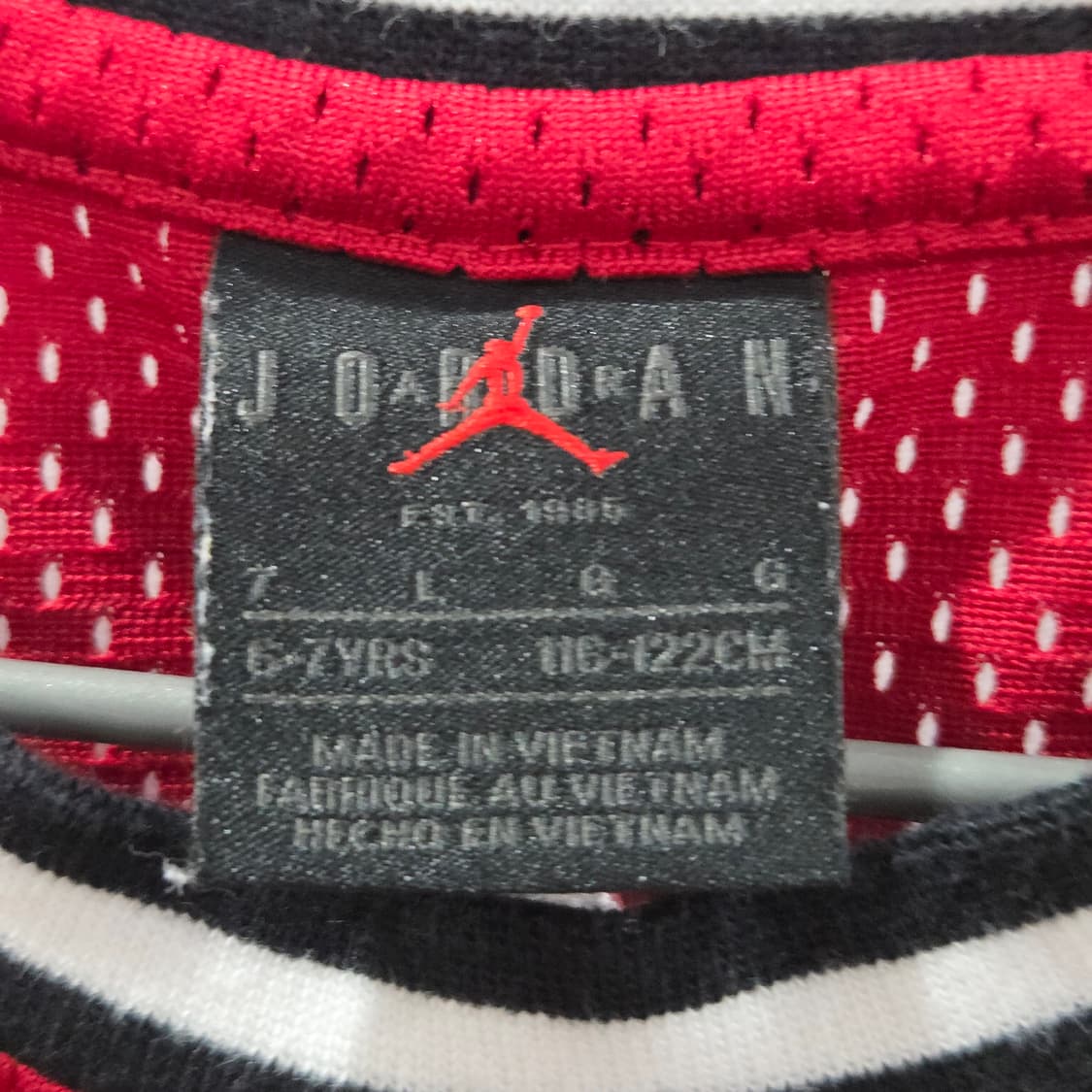 조던 키즈 23저지 민소매티 6/7Y 상품이미지4