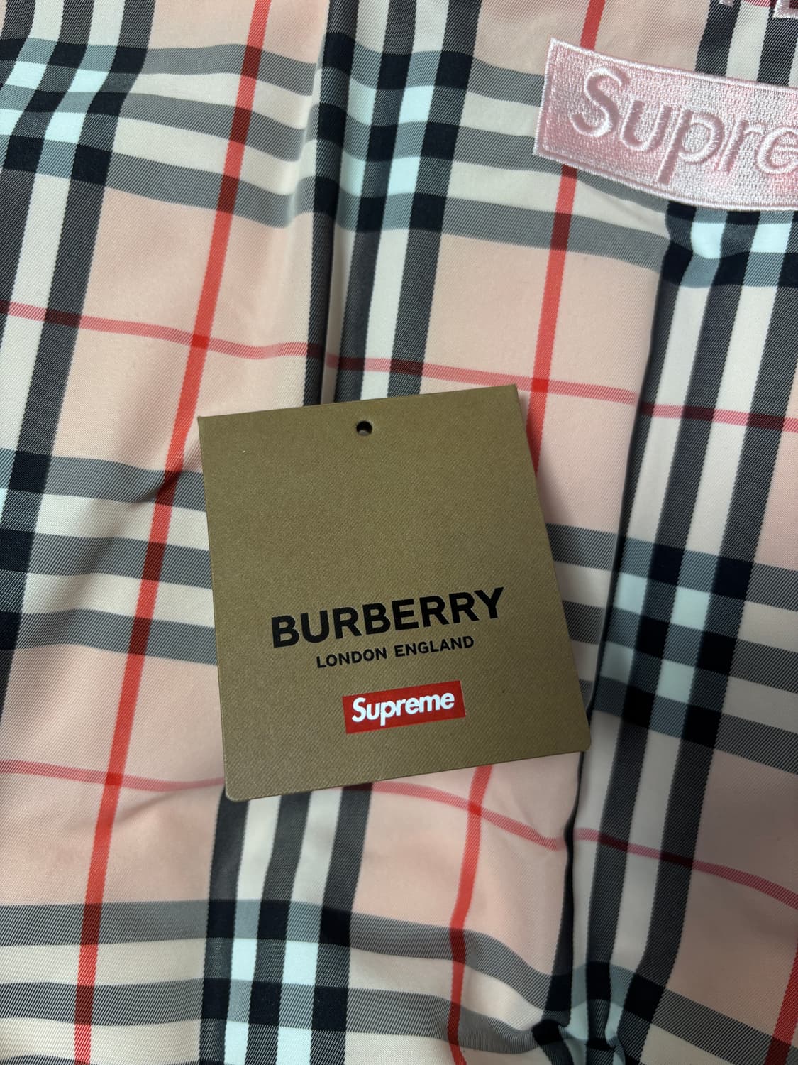 버버리 슈프림 셔링 푸퍼 다운 패딩 / M 상품이미지7