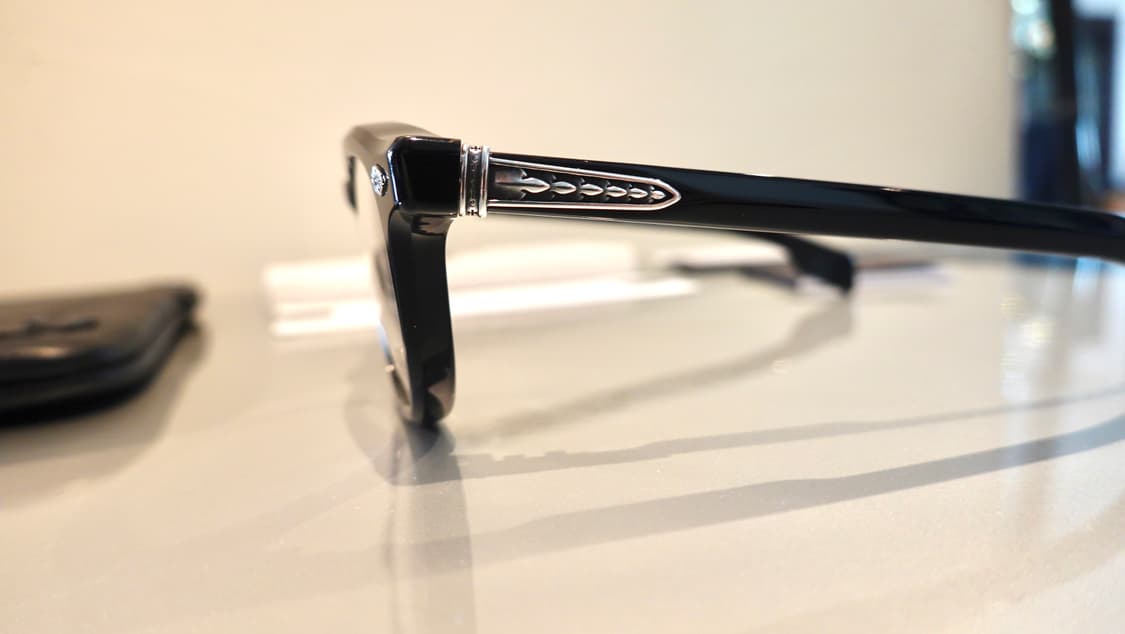 크롬하츠 첩첩 처프처프 블랙/실버 안경 상품이미지4