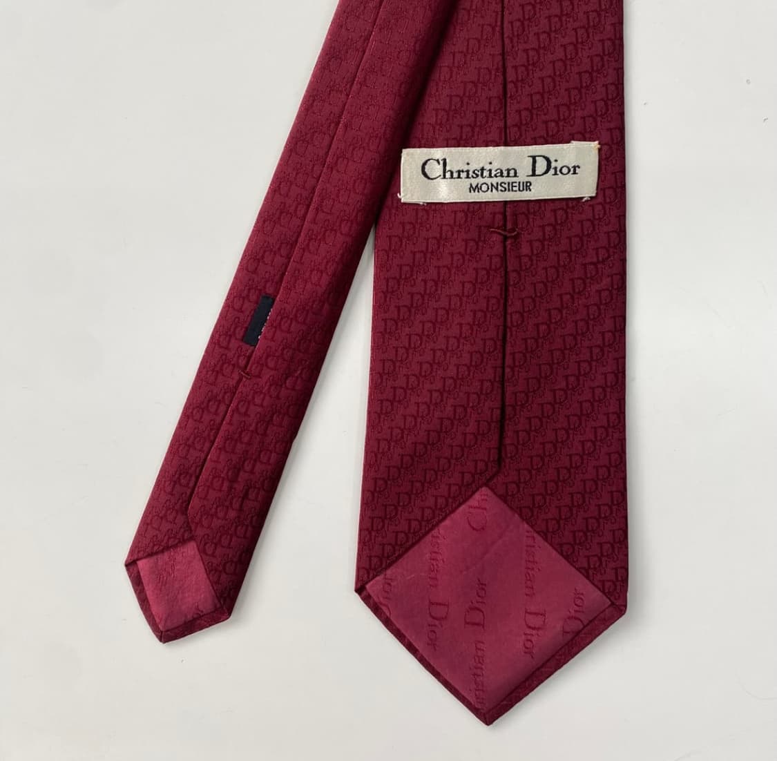 크리스찬 디올(Dior) 오블리크 명품 정품넥타이 상품이미지2