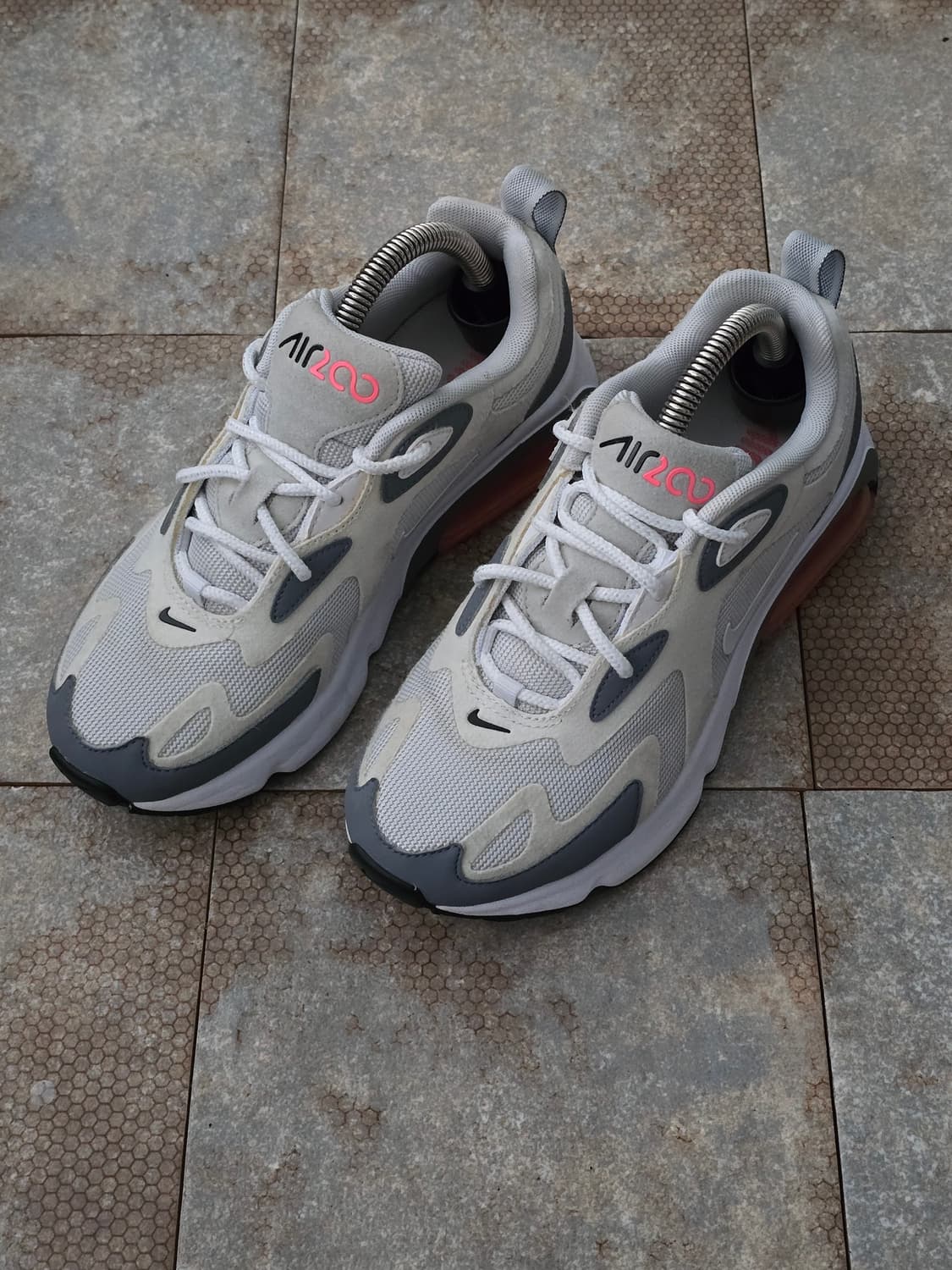 (230)나이키 에어맥스 200 그레이 핑크 상품이미지1