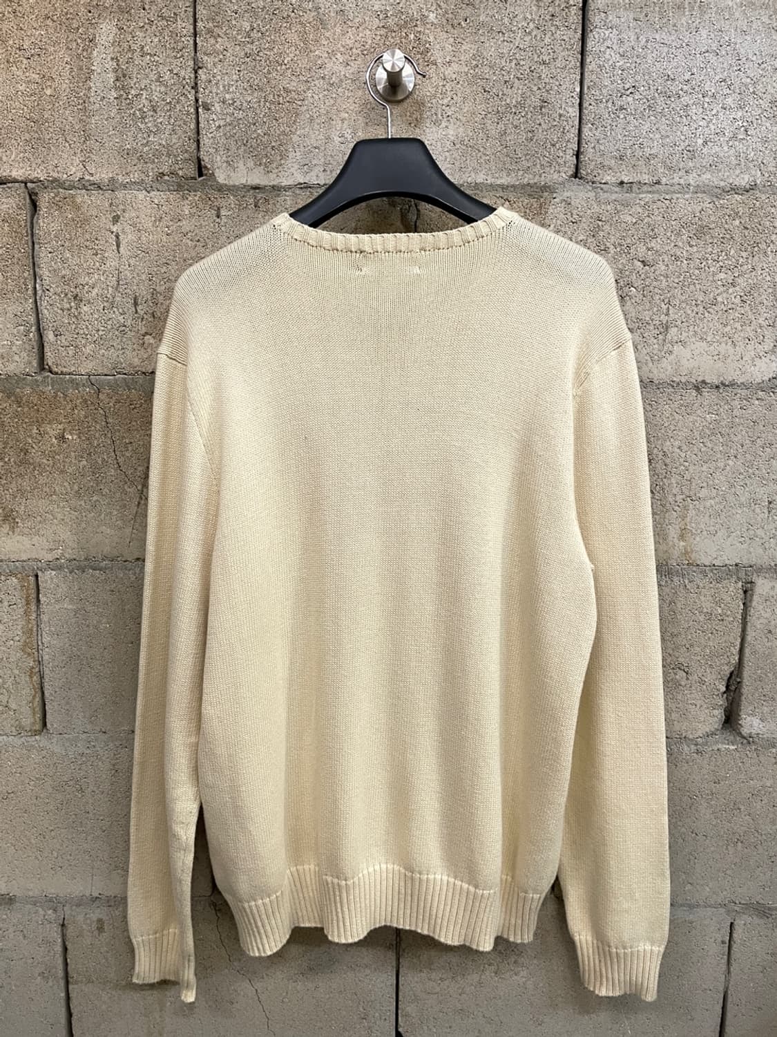 폴로 랄프로렌 코튼 크림 니트 상품이미지4