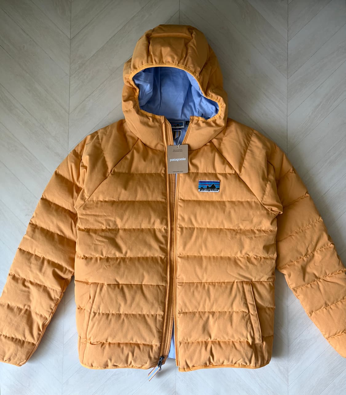 Patagonia Cotton Down Jacket Dried Mango 상품이미지3