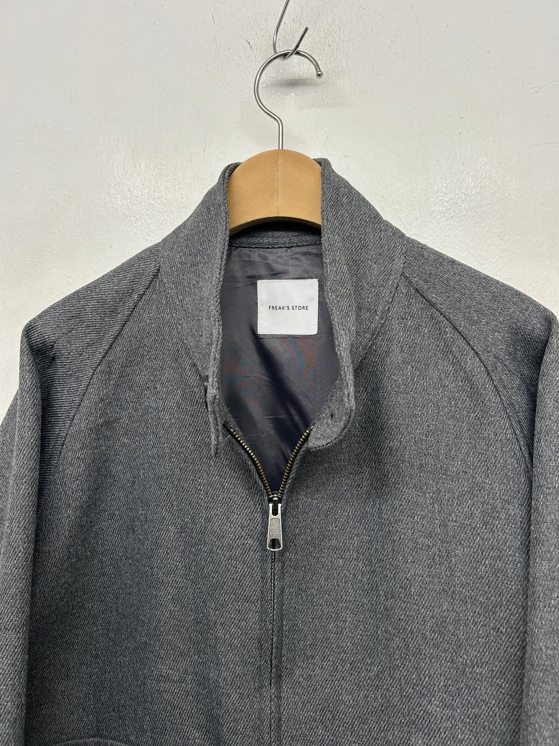 프릭스 스토어 그레이 집업 블루종 상품이미지3