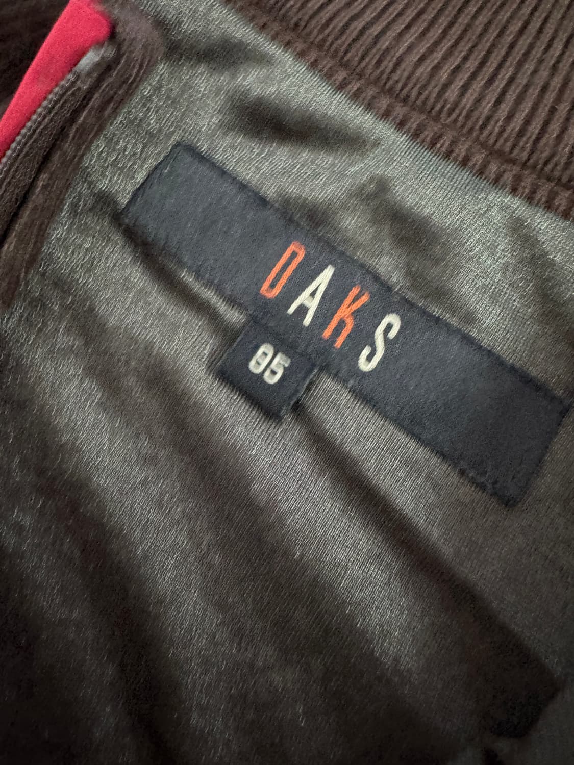 여성 닥스 daks 골프 방풍 니트 집업 베스트 M 브라운 상품이미지3