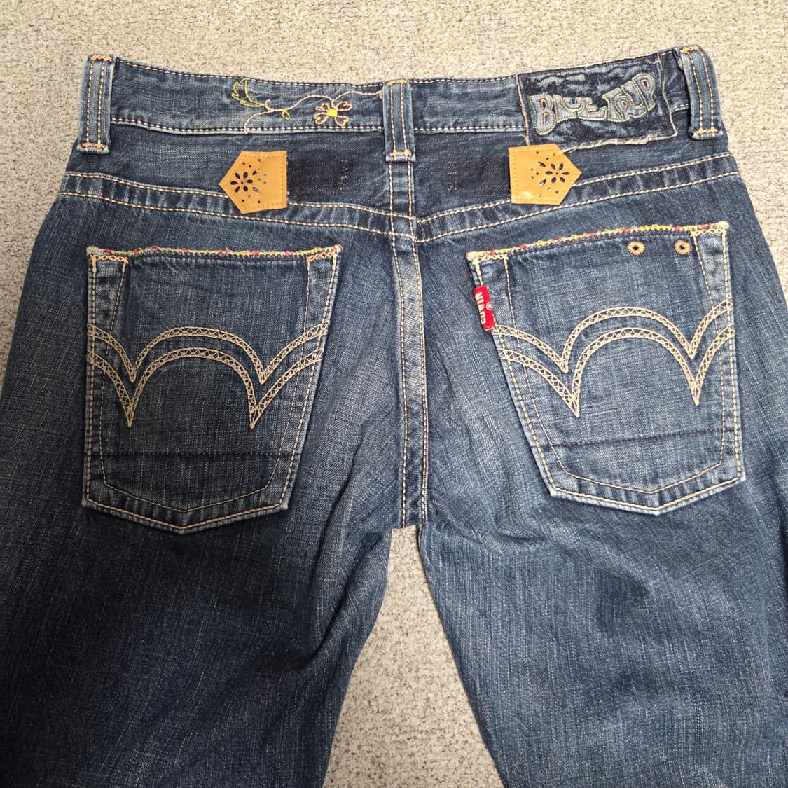 일본제 Edwin 웨스턴 데님 팬츠 31-32 상품이미지2