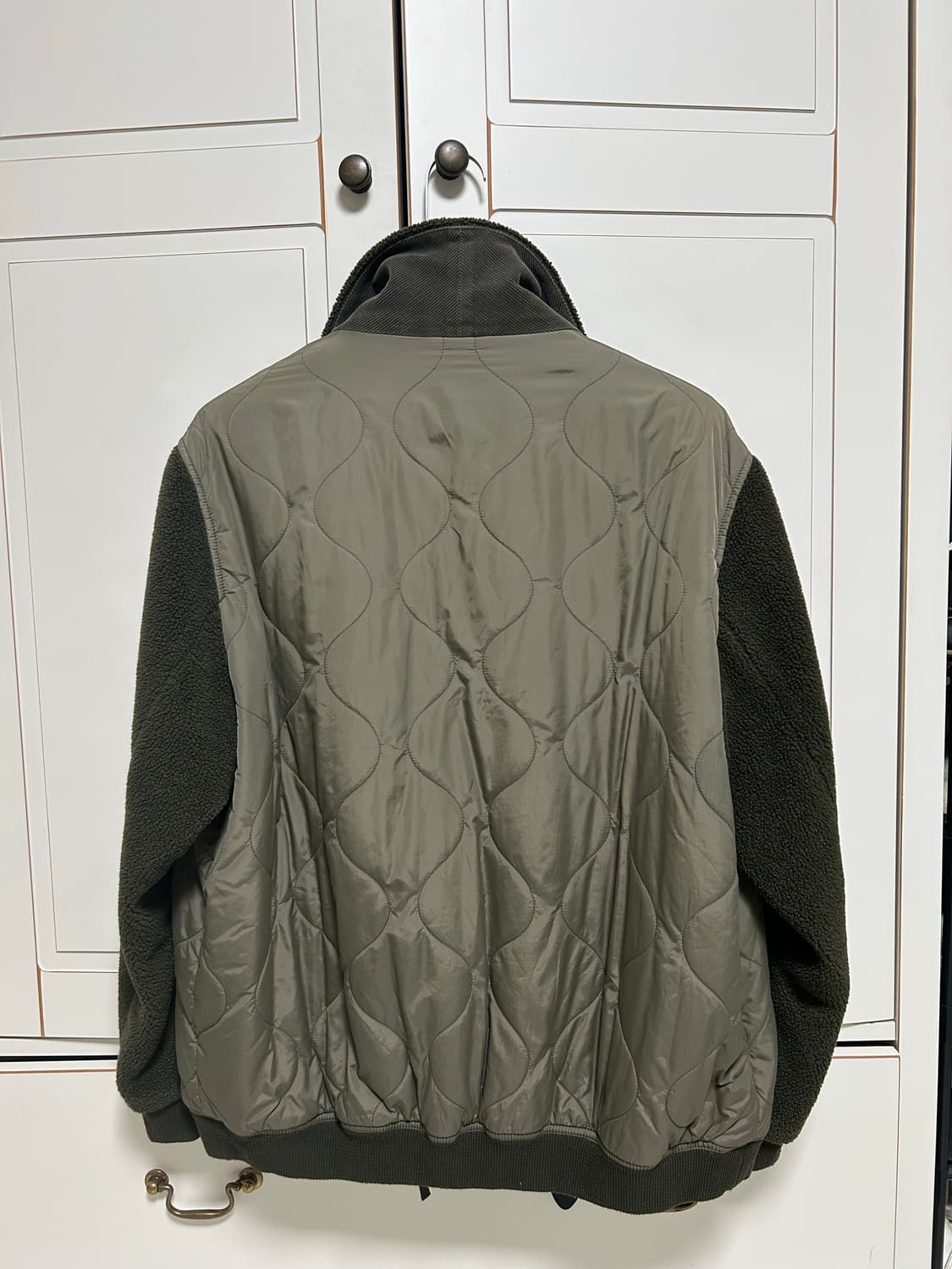 시리즈 series 퀼팅 플리스 자켓 100 상품이미지3