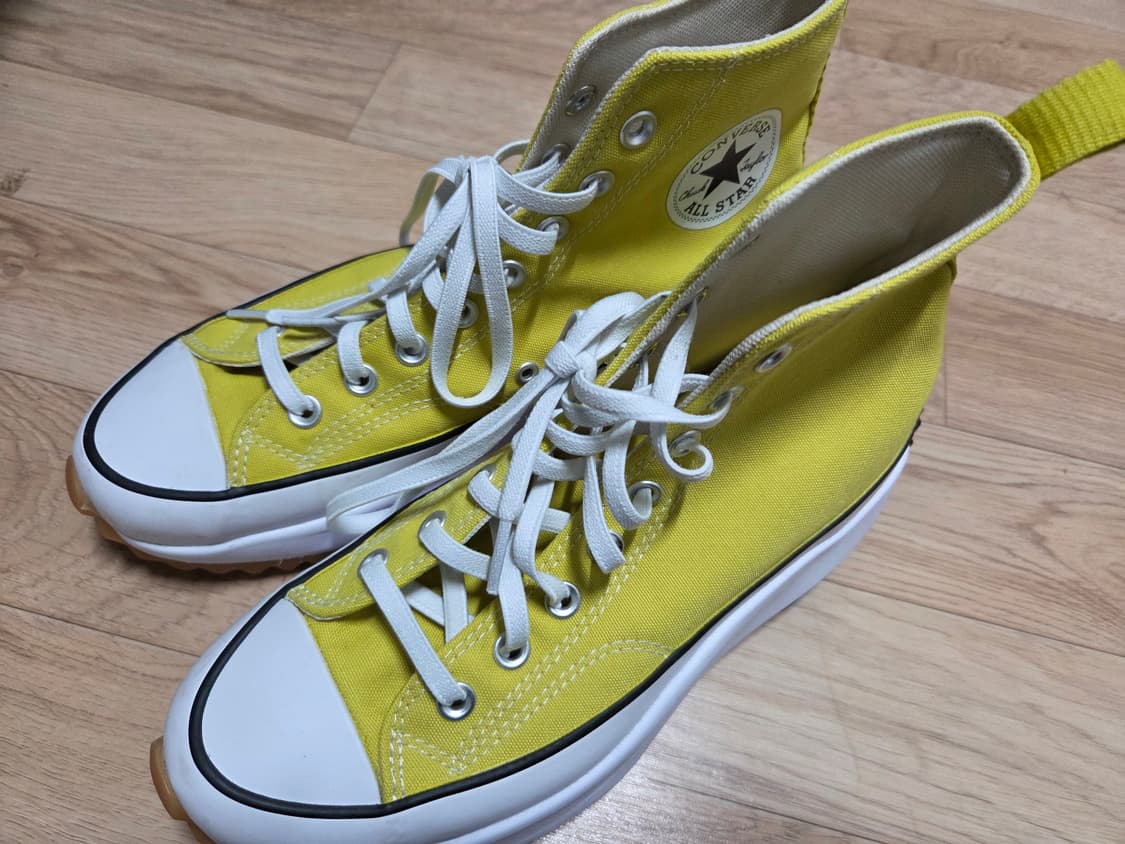 컨버스 런스타 하이크 비터레몬 260 팝니다 상품이미지1