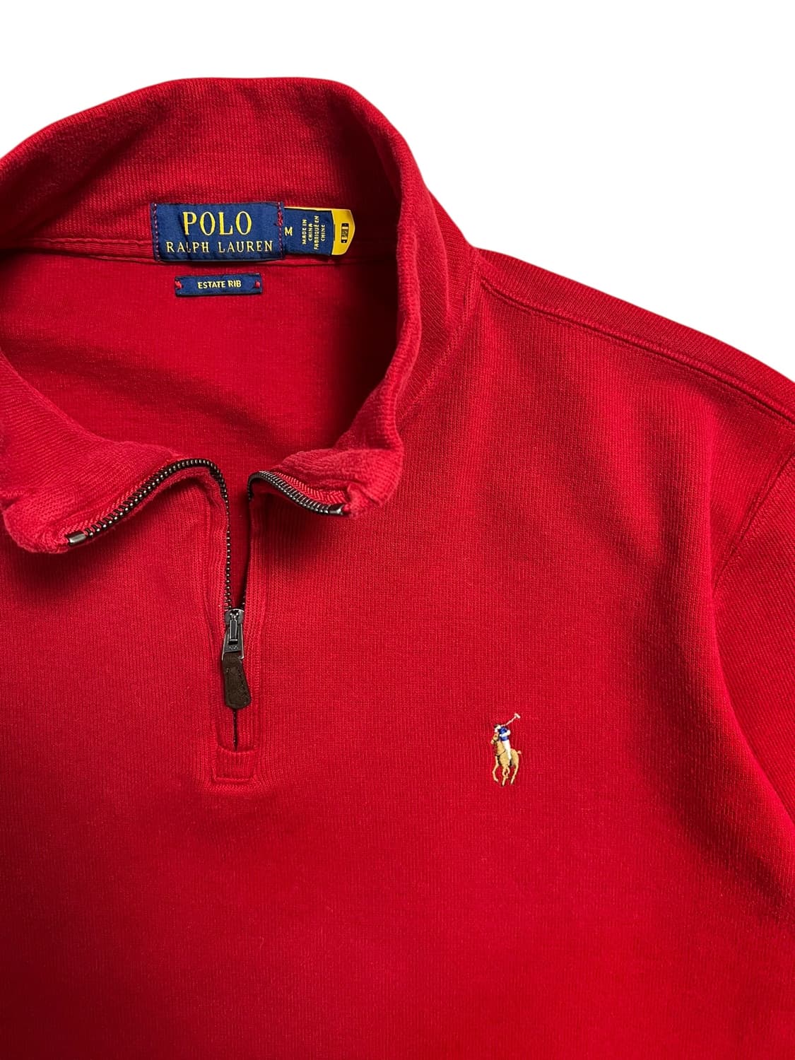 폴로 반집업 니트 상품이미지4