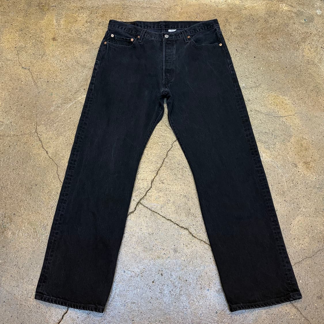 00s 미국 빈티지 리바이스 501 블랙진 청바지 상품이미지1