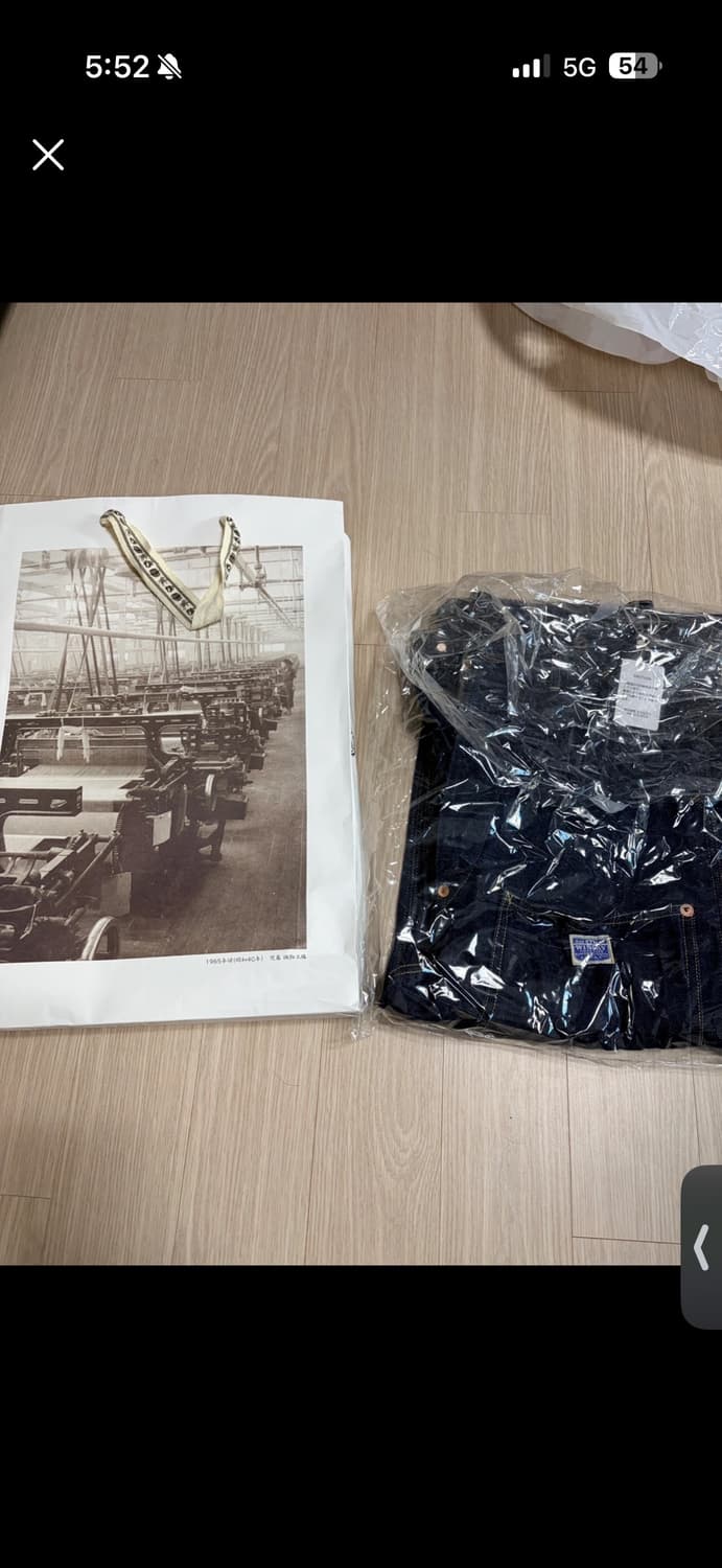 캐피탈 11.5oz 데님 럼버 팬츠 인디고 1사이즈 상품이미지2