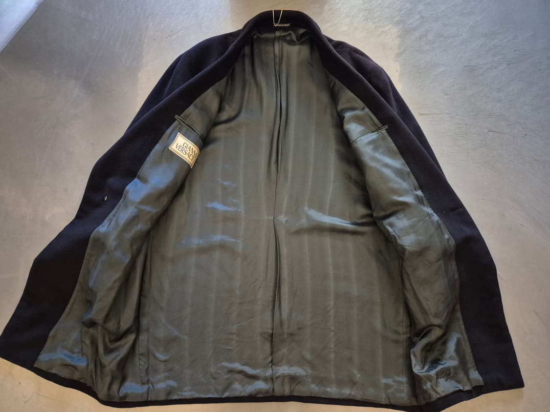 90s GIANNI VERSACE 캐시미어 울 코트 상품이미지3