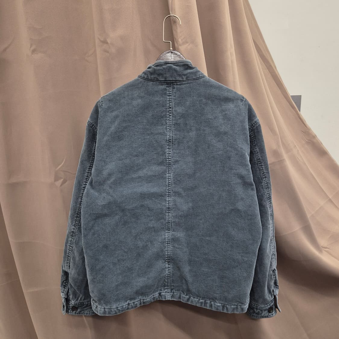 시리즈 피그코팅 코듀로이 스탠드칼라 집업 점퍼 100 상품이미지6