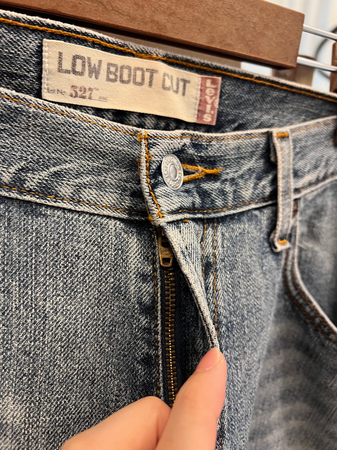 00s Levis 리바이스 527 빈티지 데님 팬츠 (34inch) 상품이미지4