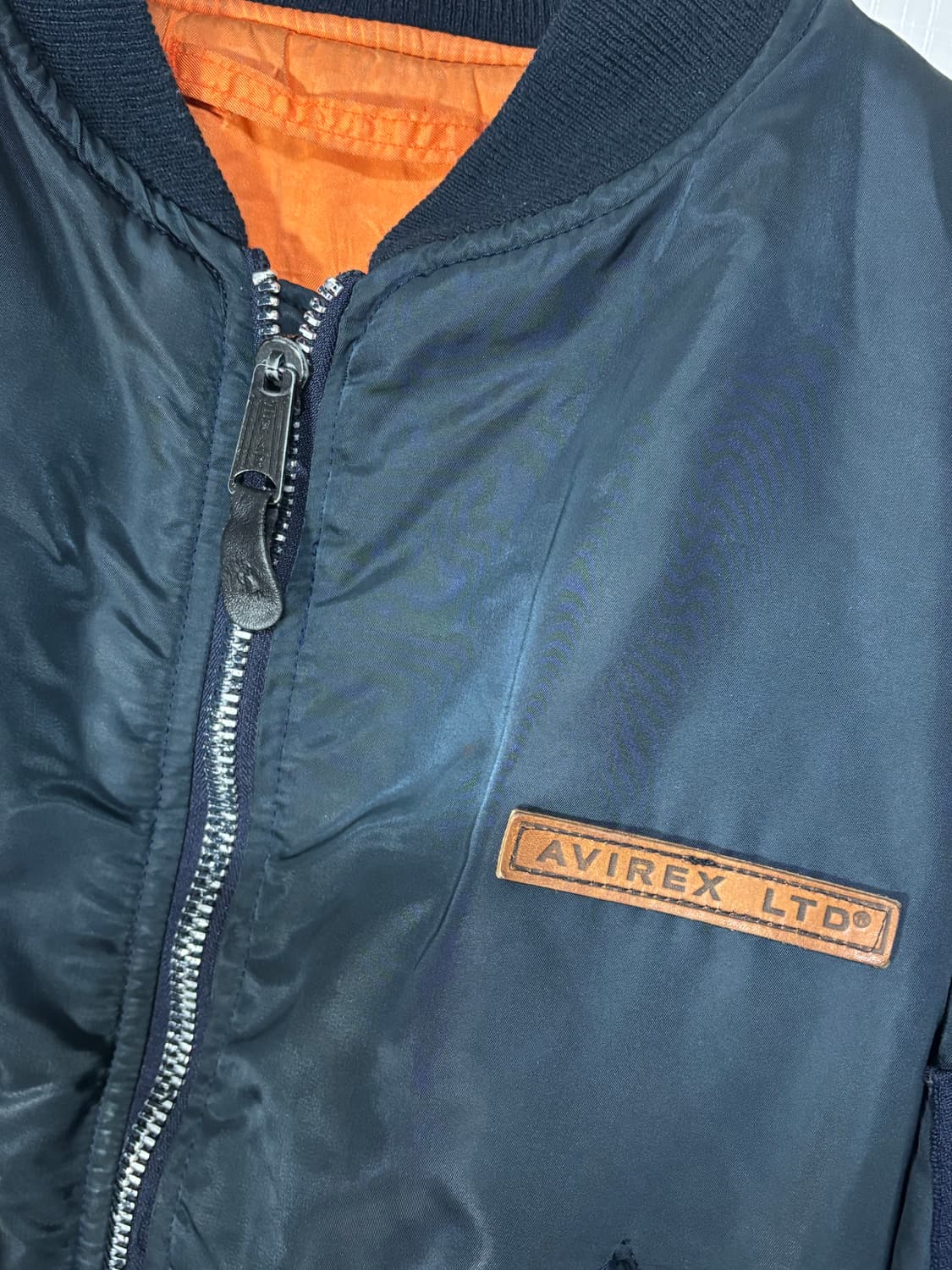 90s USA Avirex MA-1 아비렉스 항공점퍼 마원 상품이미지4