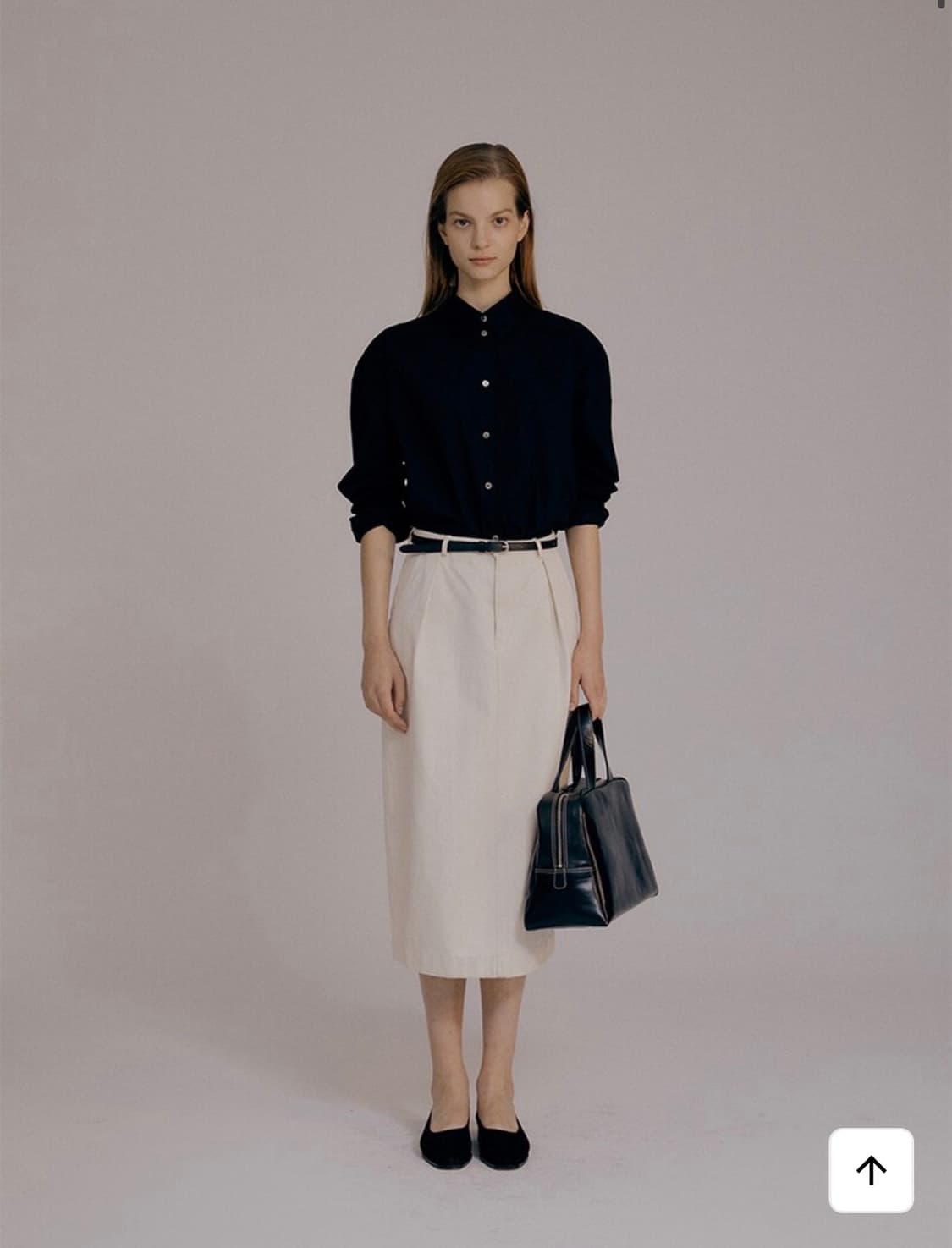 낫띵리튼 Cotton volume skirt (Ivory) 상품이미지5