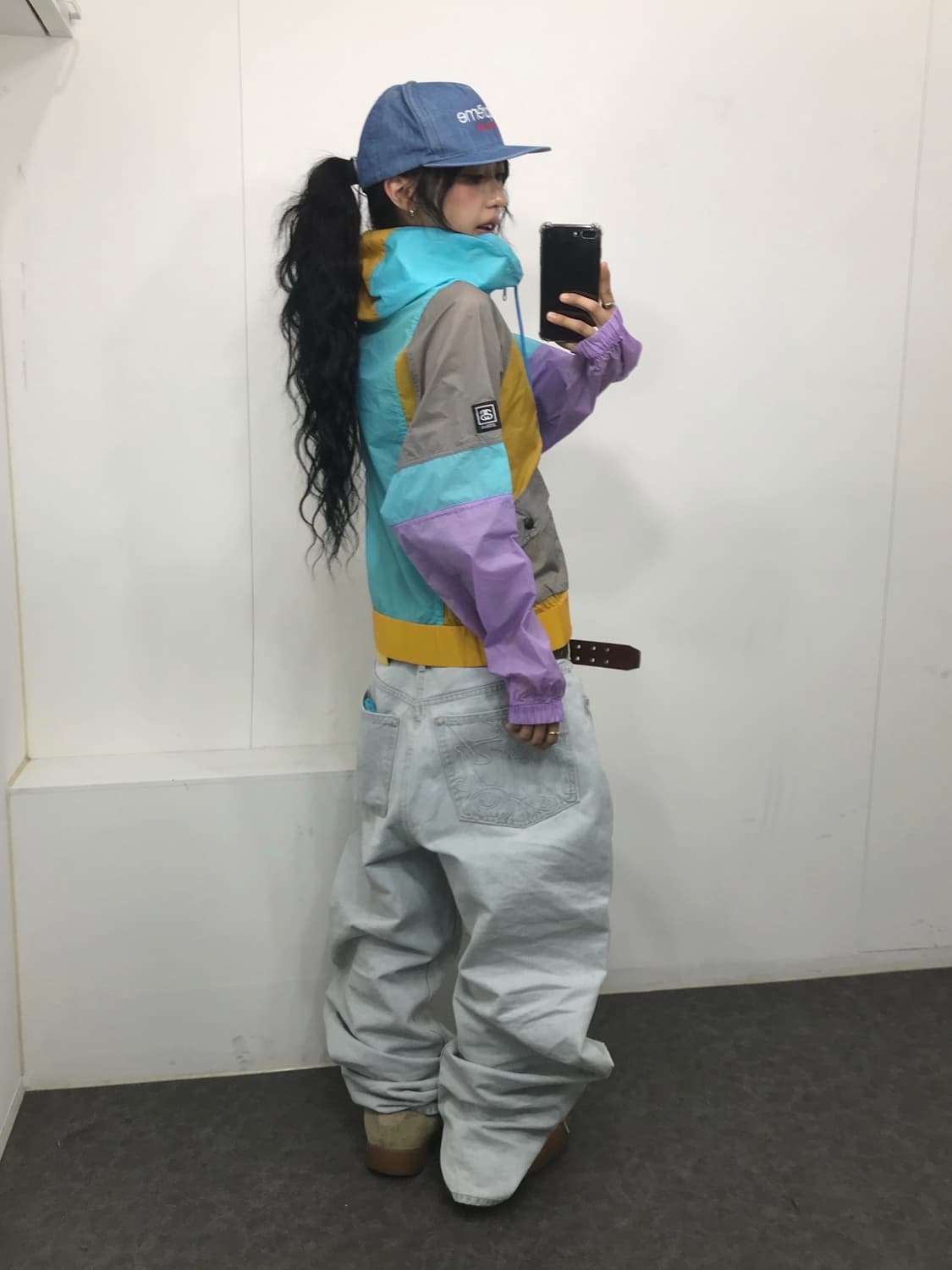 Stussy Color Block Windbreaker JK 상품이미지6