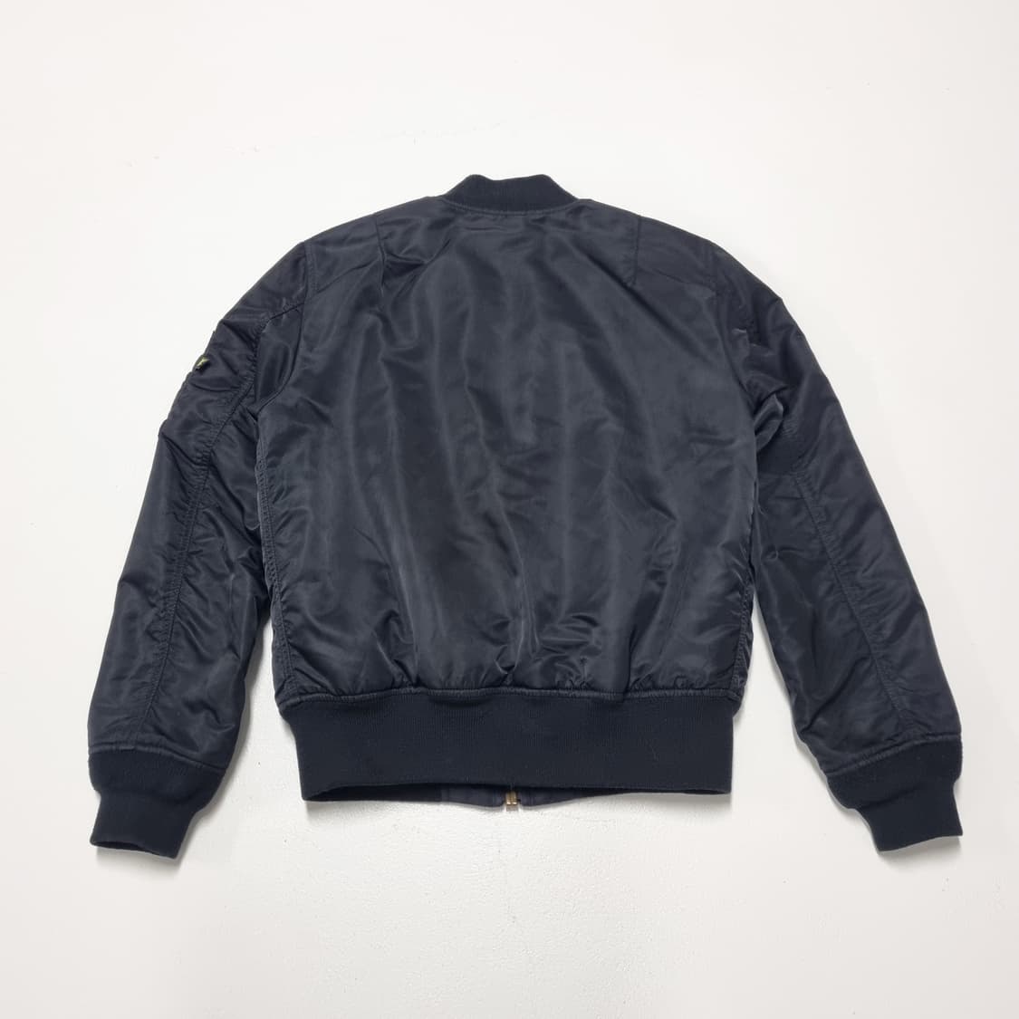 알파인더스트리 MA-1 봄버자켓 블랙 - S 상품이미지2