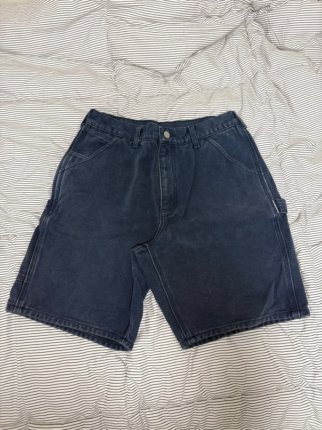 디스이즈네버댓 카펜터 쇼츠 네이비 S 상품이미지3