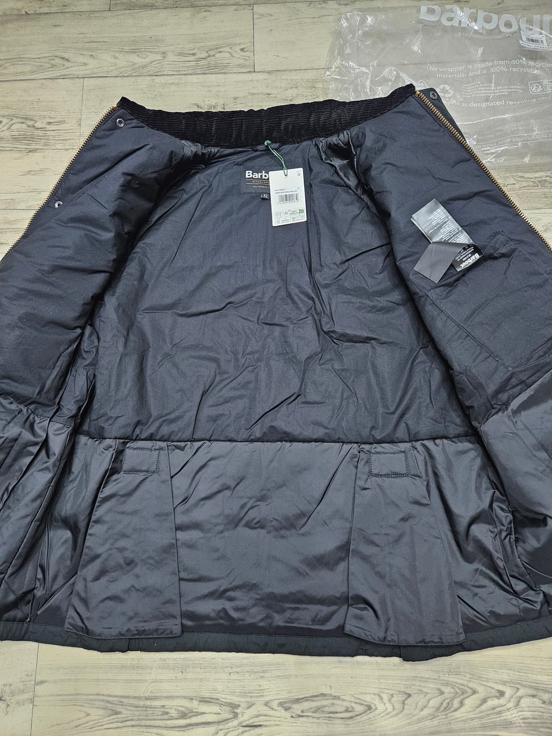 (xl 42)바버 비데일 패디드 캐주얼 자켓 패딩자켓 [새상품] 상품이미지4