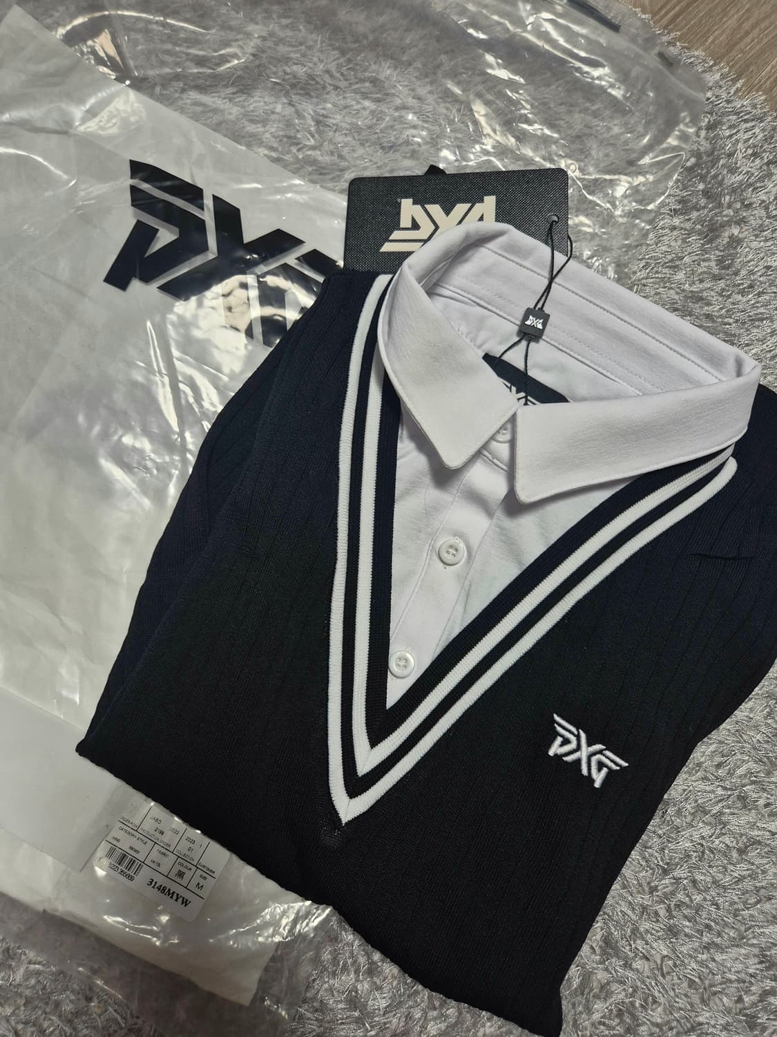 새상품)피엑스지골프티셔츠 PXG골프니트 골프카라니트 상품이미지6