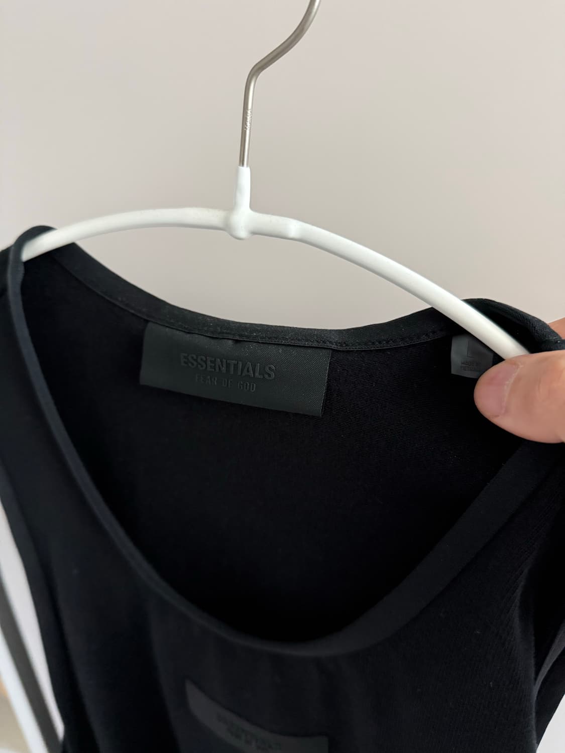 에센셜 피어오브갓 민소매 나시 L 상품이미지2