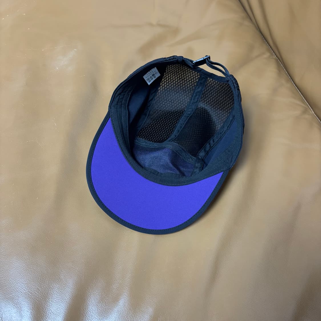 빔즈 노스페이스 캠프캡 모자 퍼플 블랙 메쉬 상품이미지6