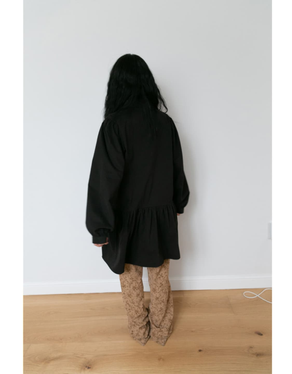 (당일발송) 오무수히 레이어드 미디 원피스 판매합니다. 상품이미지3