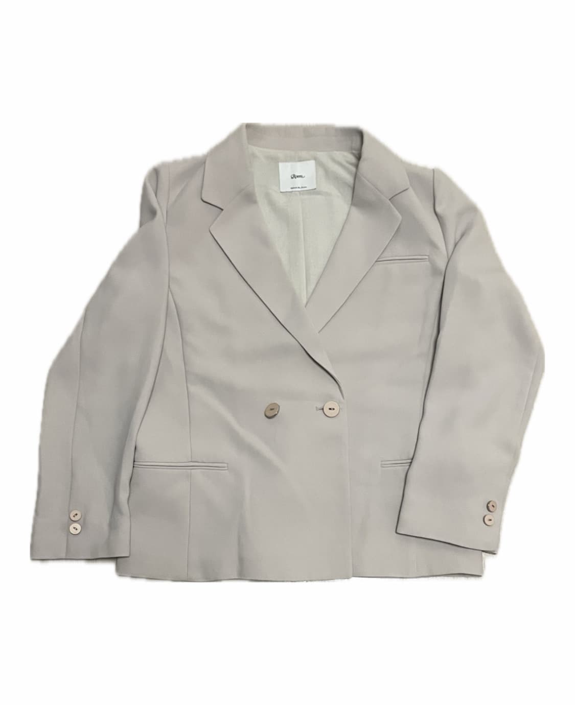 Roem 여성 더블 버튼 자켓 상품이미지1