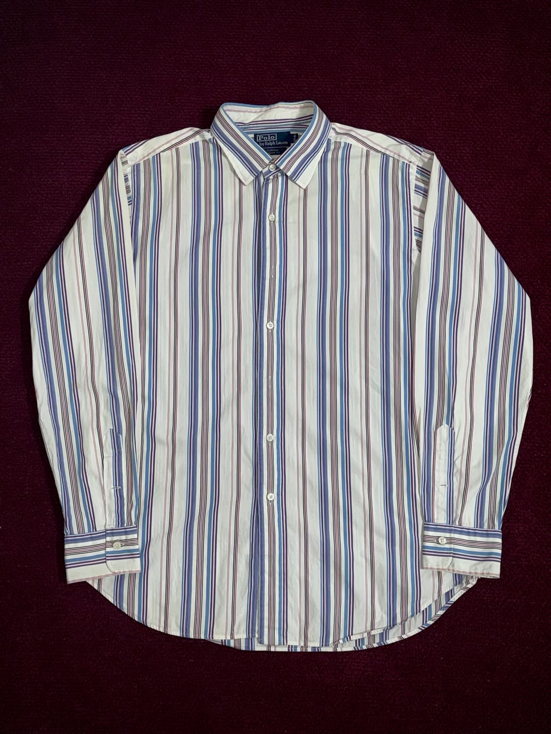 폴로 랄프로렌 스트라이프 셔츠 44/88 상품이미지1