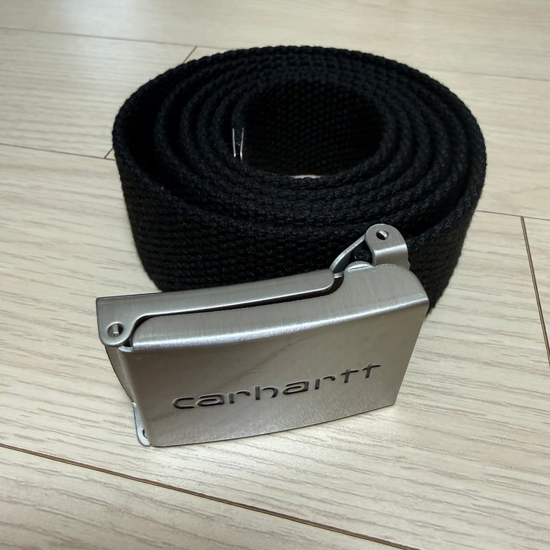 칼하트 클립 벨트 크롬 (블랙) 상품이미지3