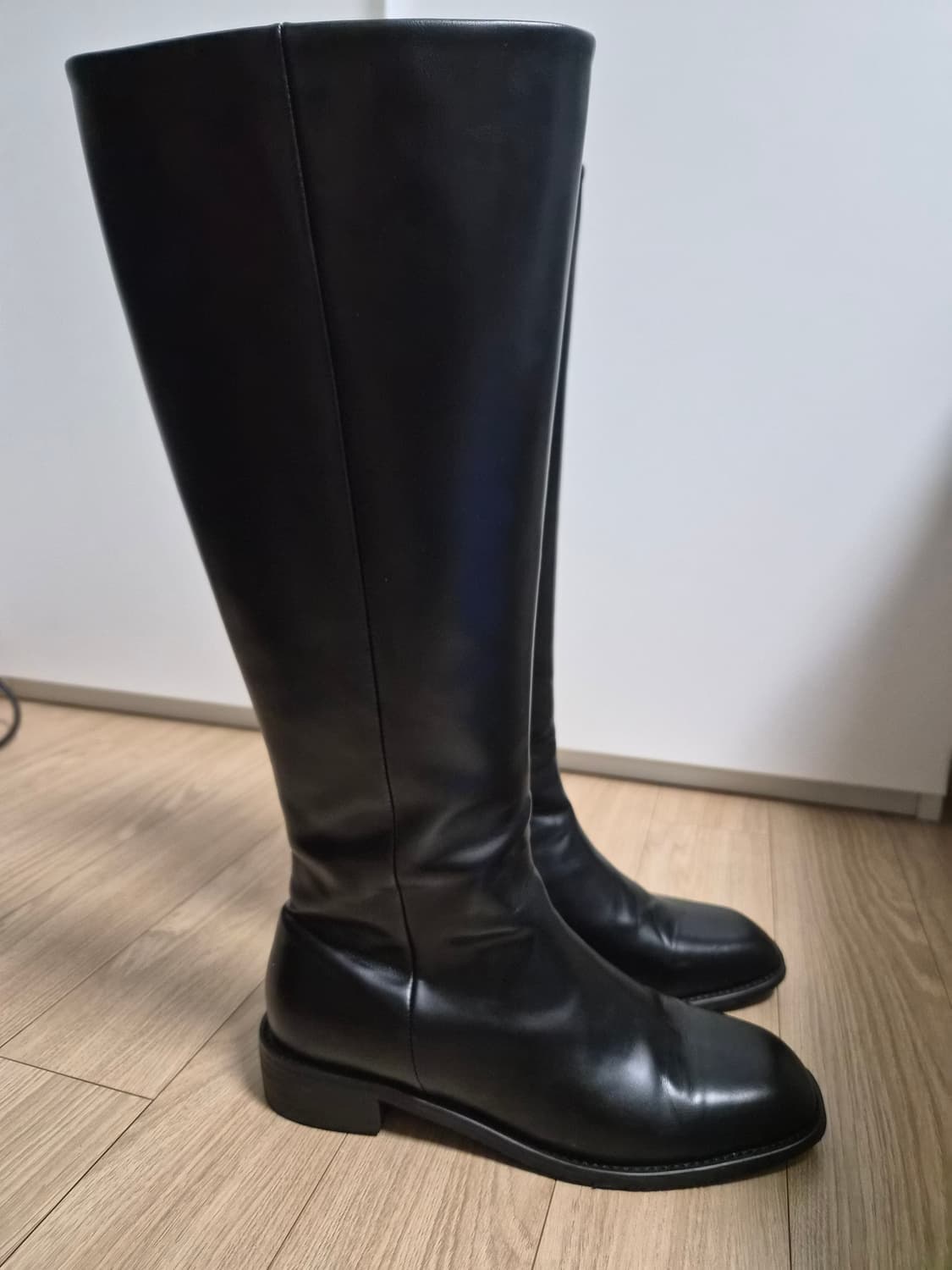 SPUR 블랙 롱부츠 250 상품이미지3