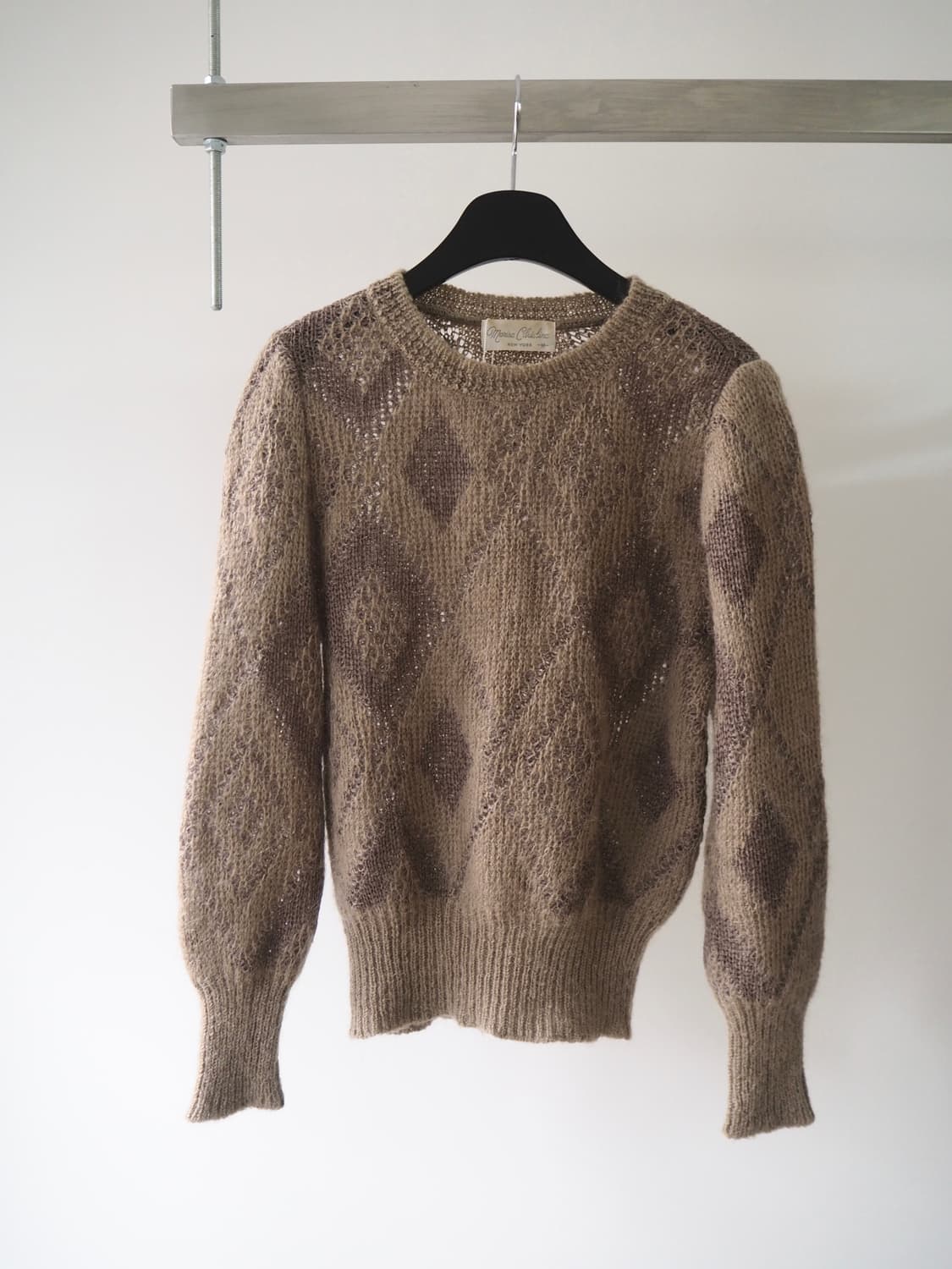 vintage puff sleeve knit  상품이미지1