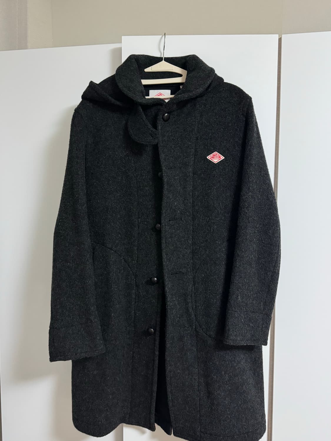 단톤 울 코트 다크그레이 (빈티지X/정식수입제품) 상품이미지1