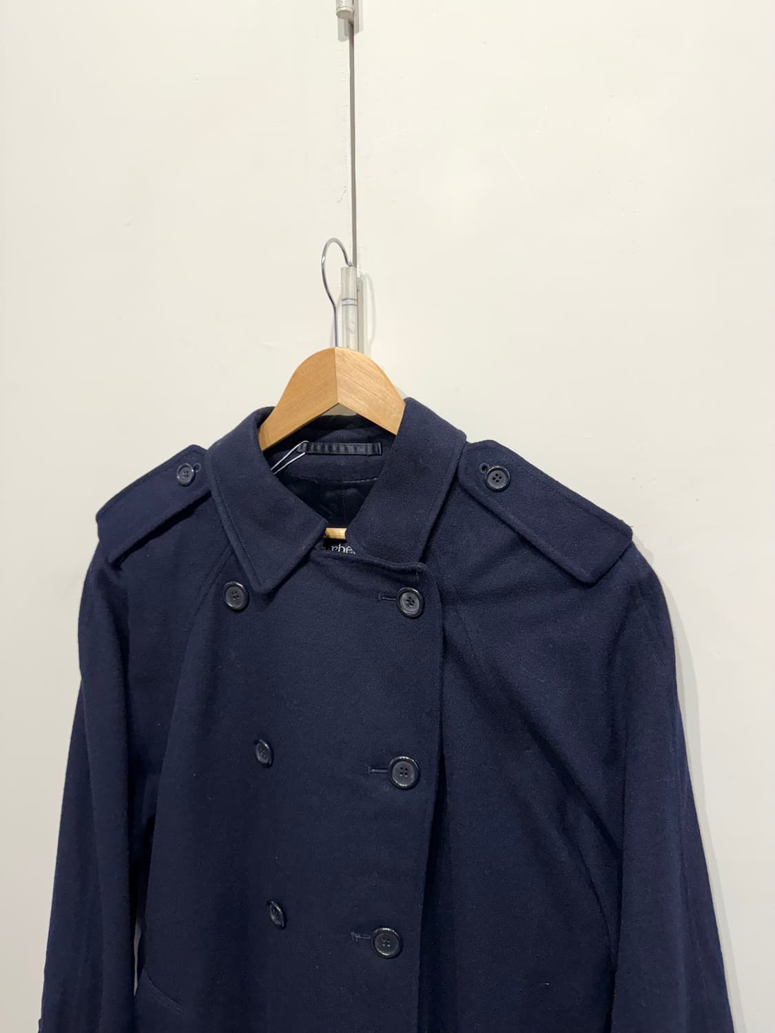 버버리 더블 브레스티드 알파카 코트 상품이미지3