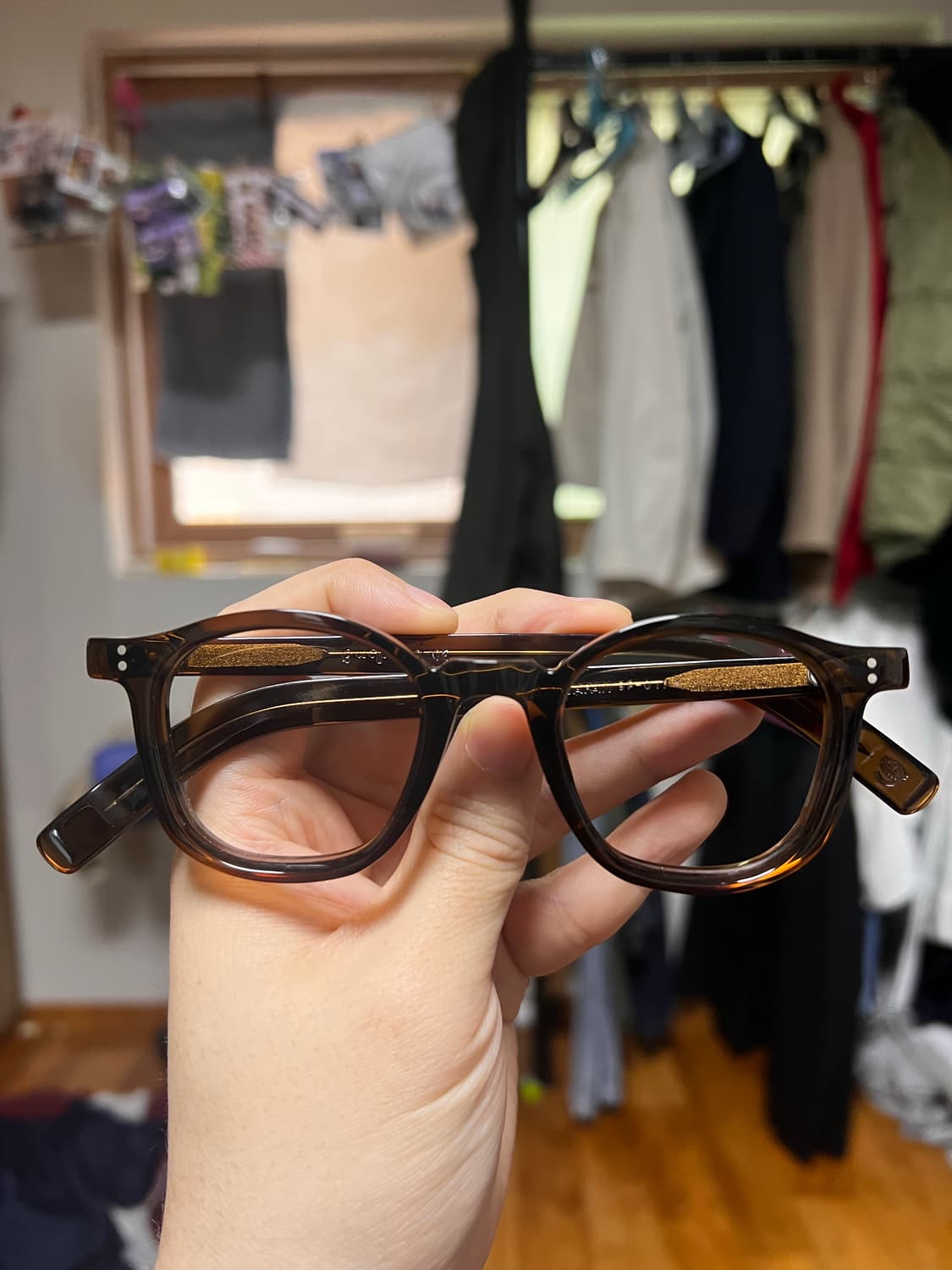 규파드 gp-01w 프렌치스퀘어 안경 상품이미지1