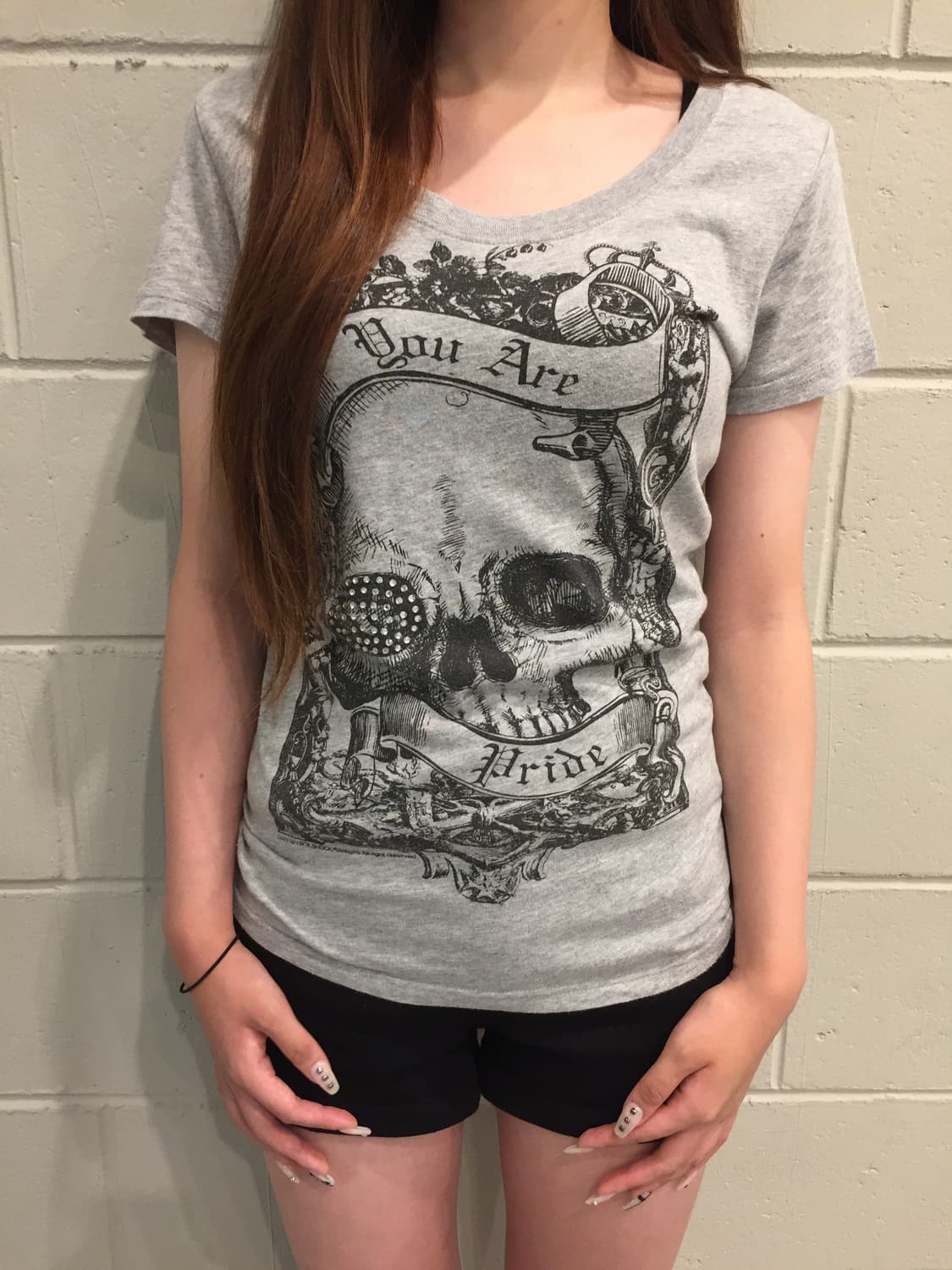 “Sp Ray“ Skull beads short sleeve 상품이미지7