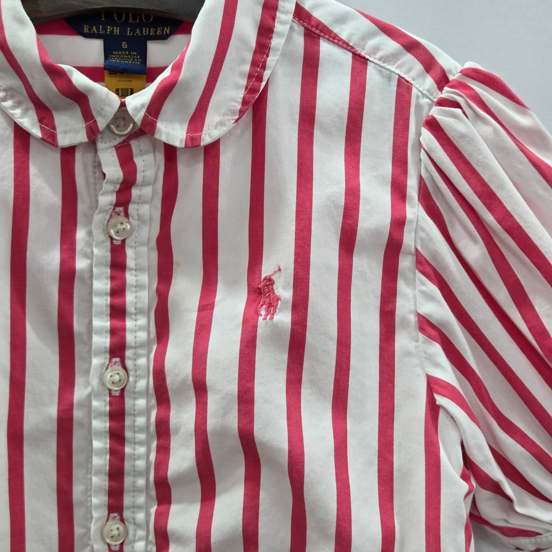 폴로랄프로렌 여아 스트라이프 셔츠 원피스 6 상품이미지2