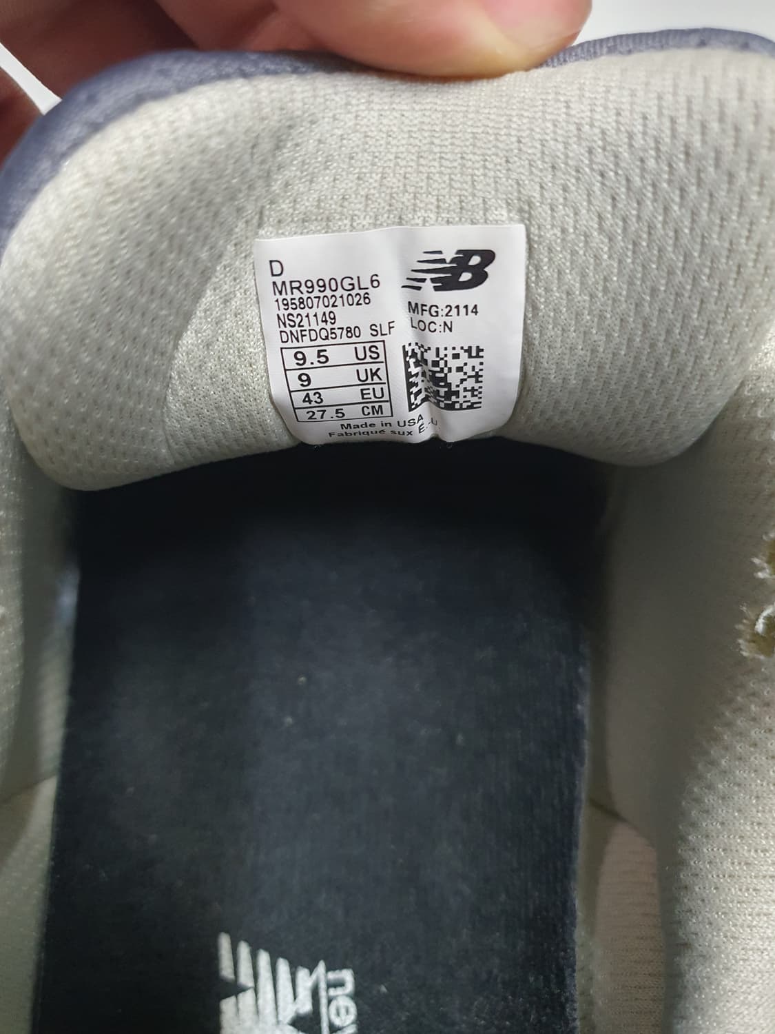 뉴발란스 990v6  상품이미지6