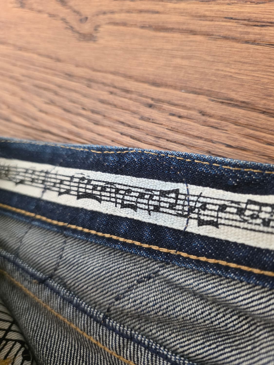 넘버나인 07ss 허니콤 데님 상품이미지4