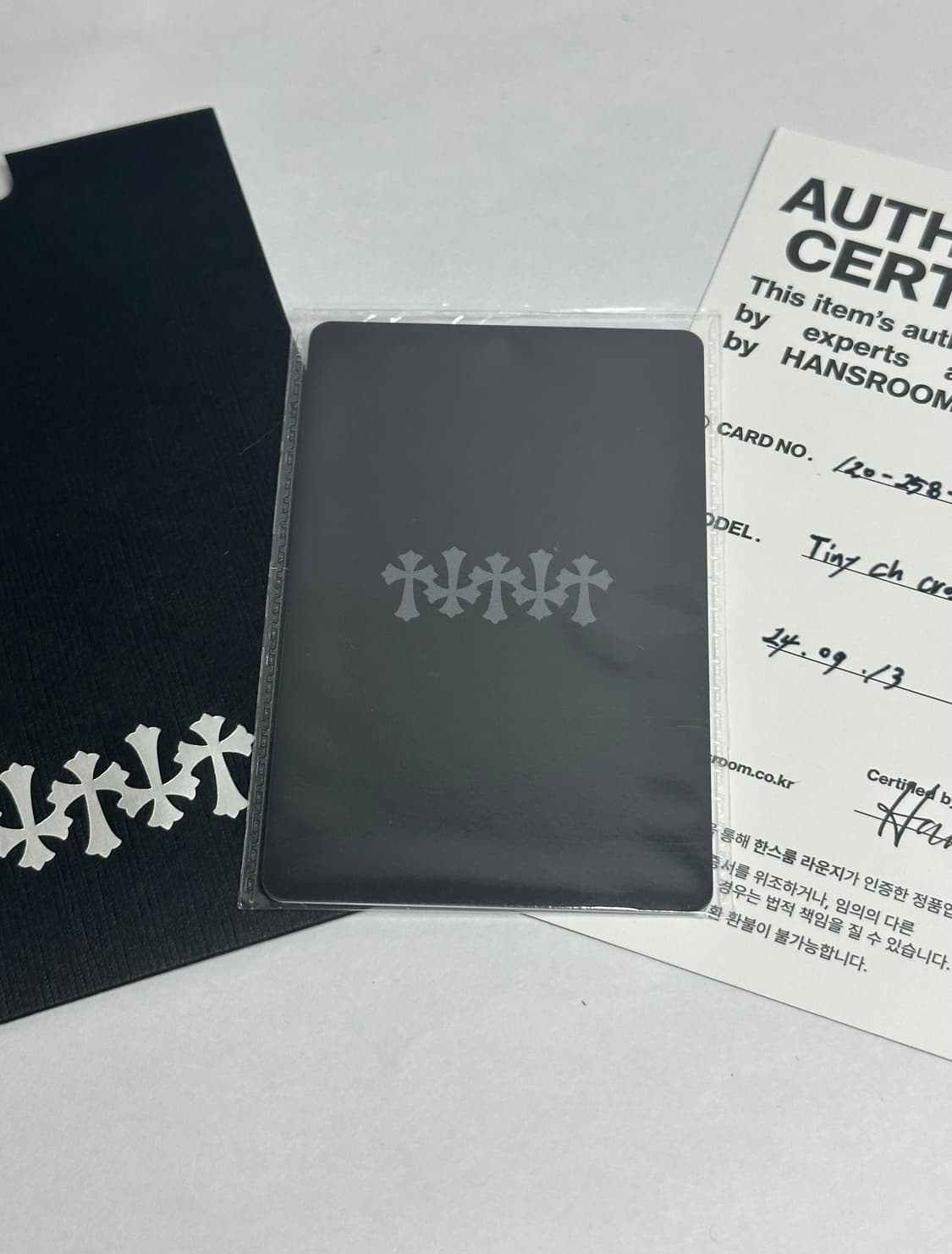 [풀구성] 크롬하츠 타이니 크로스 펜던트 상품이미지2