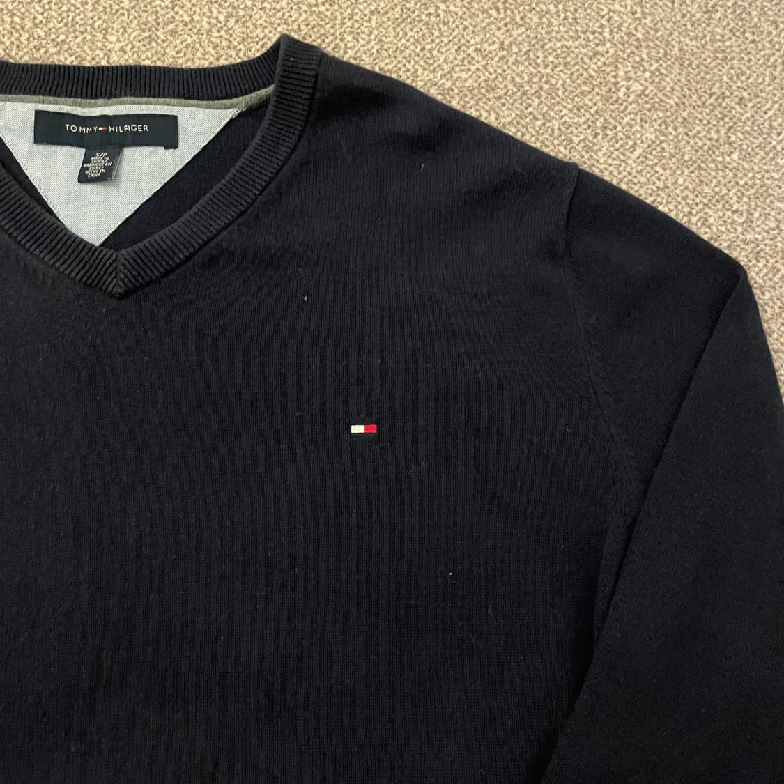 타미 힐피거 브이넥 니트 상품이미지2